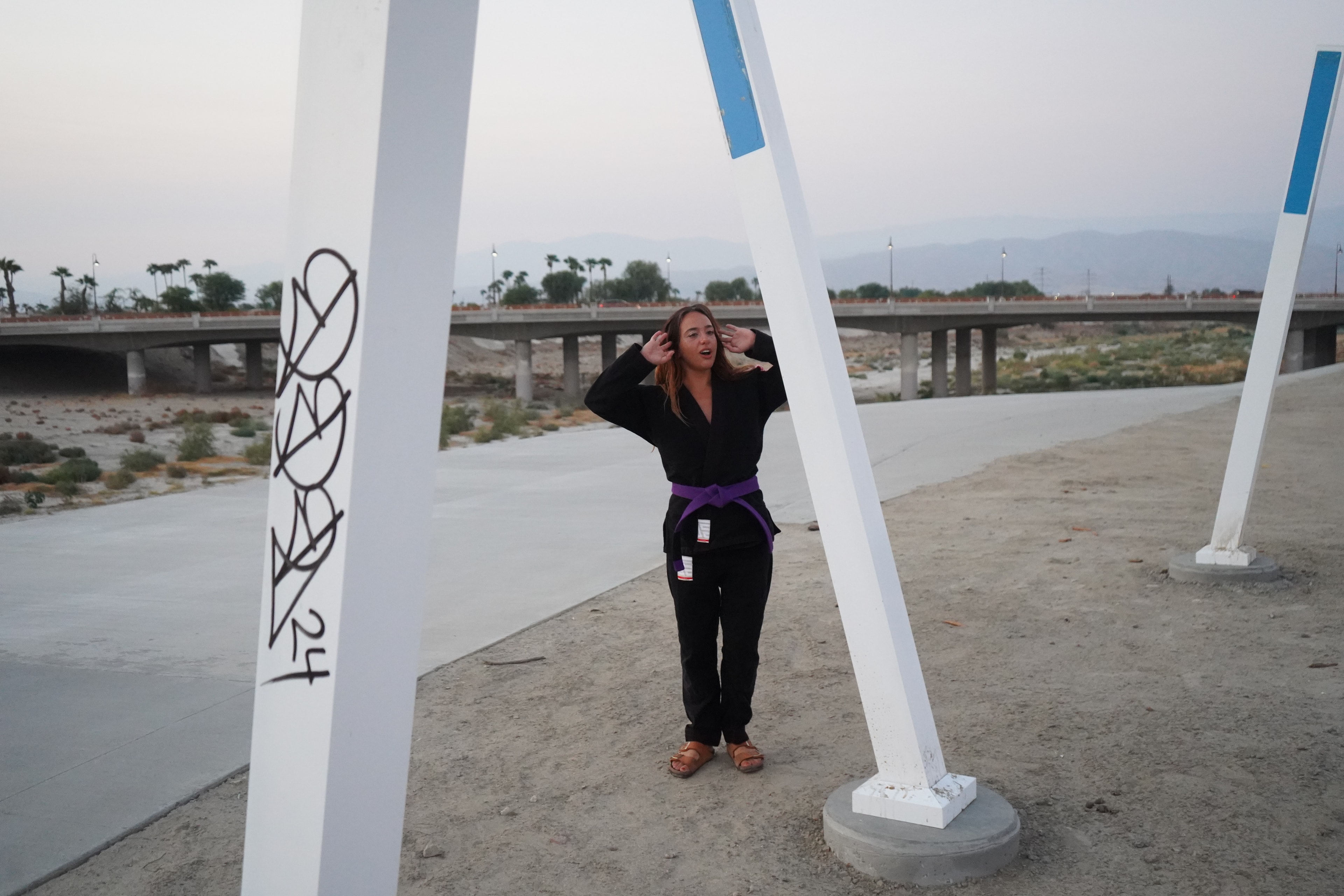 Chris Martin directing a GoPro shoot on location — content creation in action