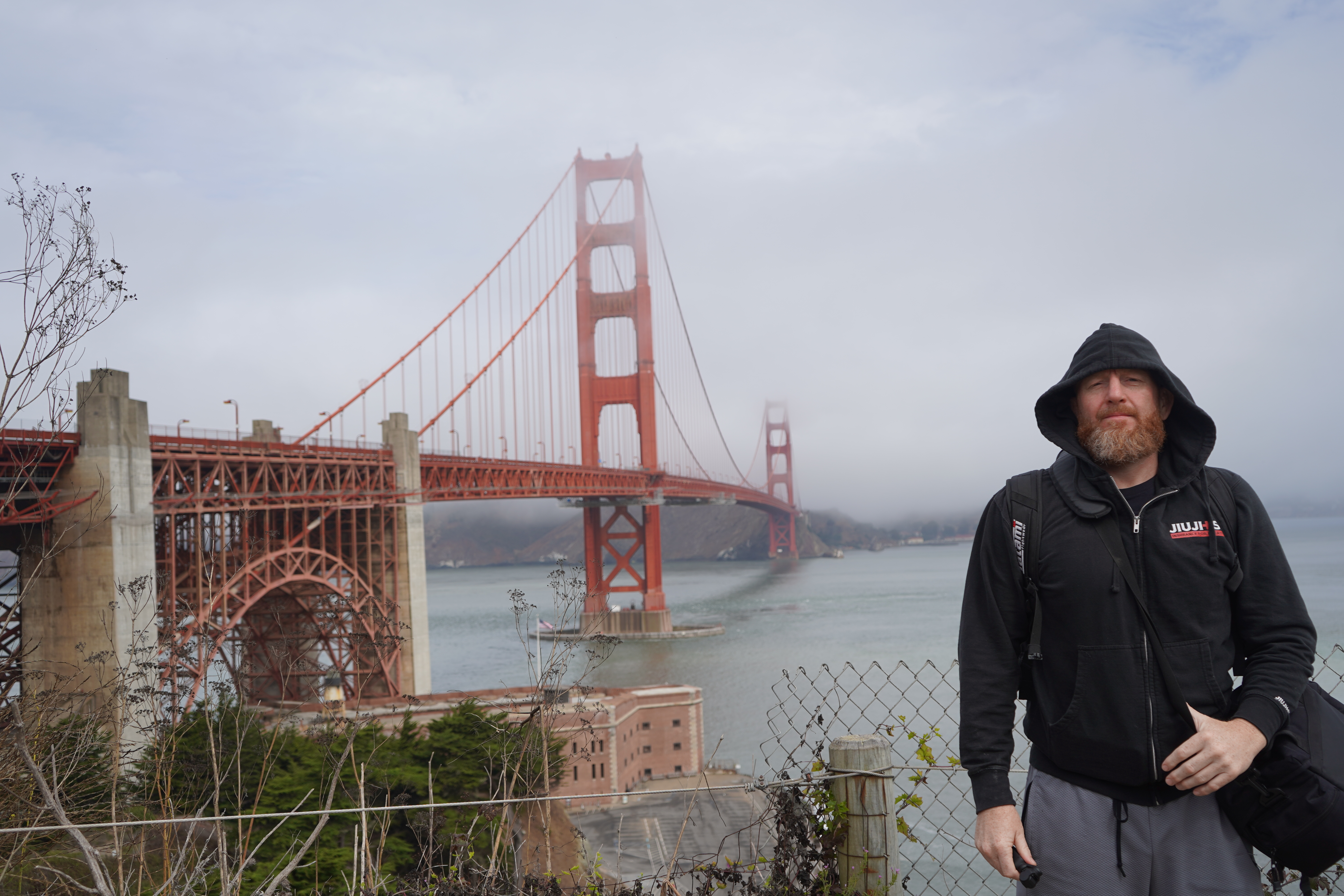 Chris Martin at Golden Gate Bridge — San Francisco, CA